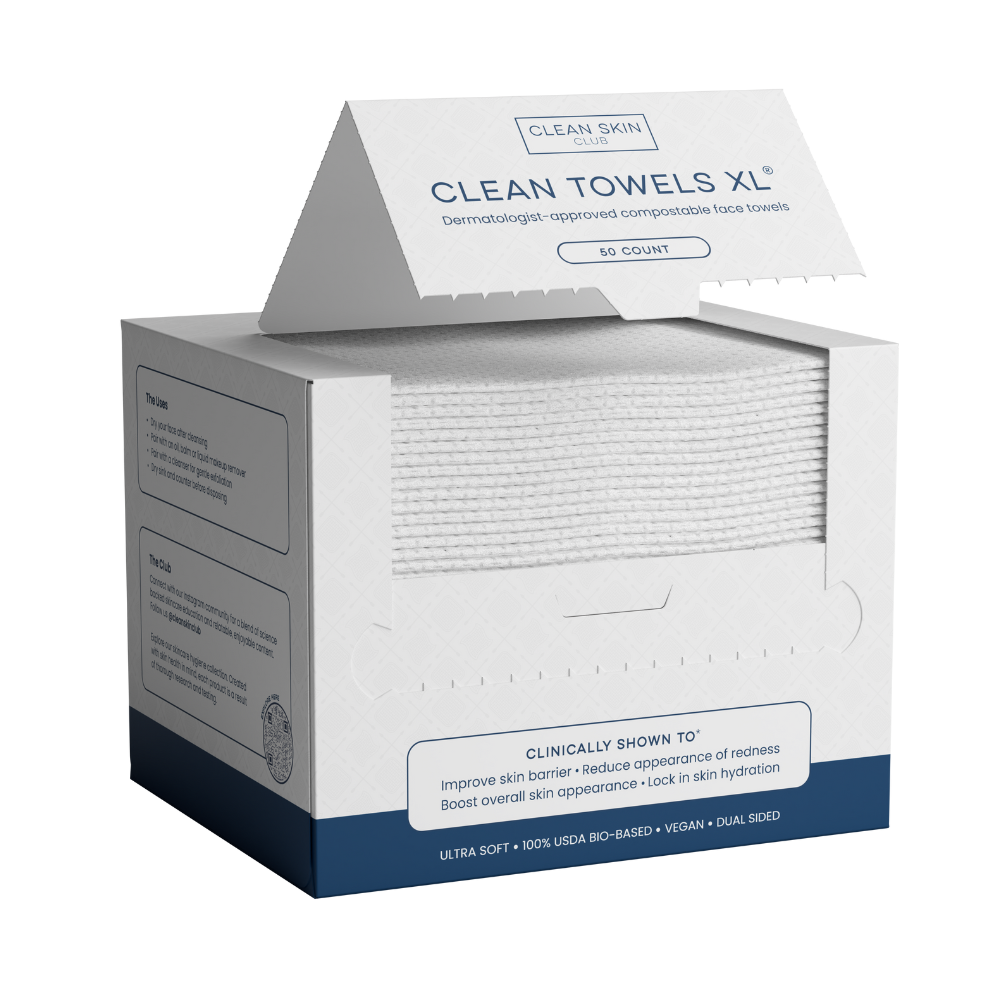Clean Towels XL by Clean Skin Club, towel detail
