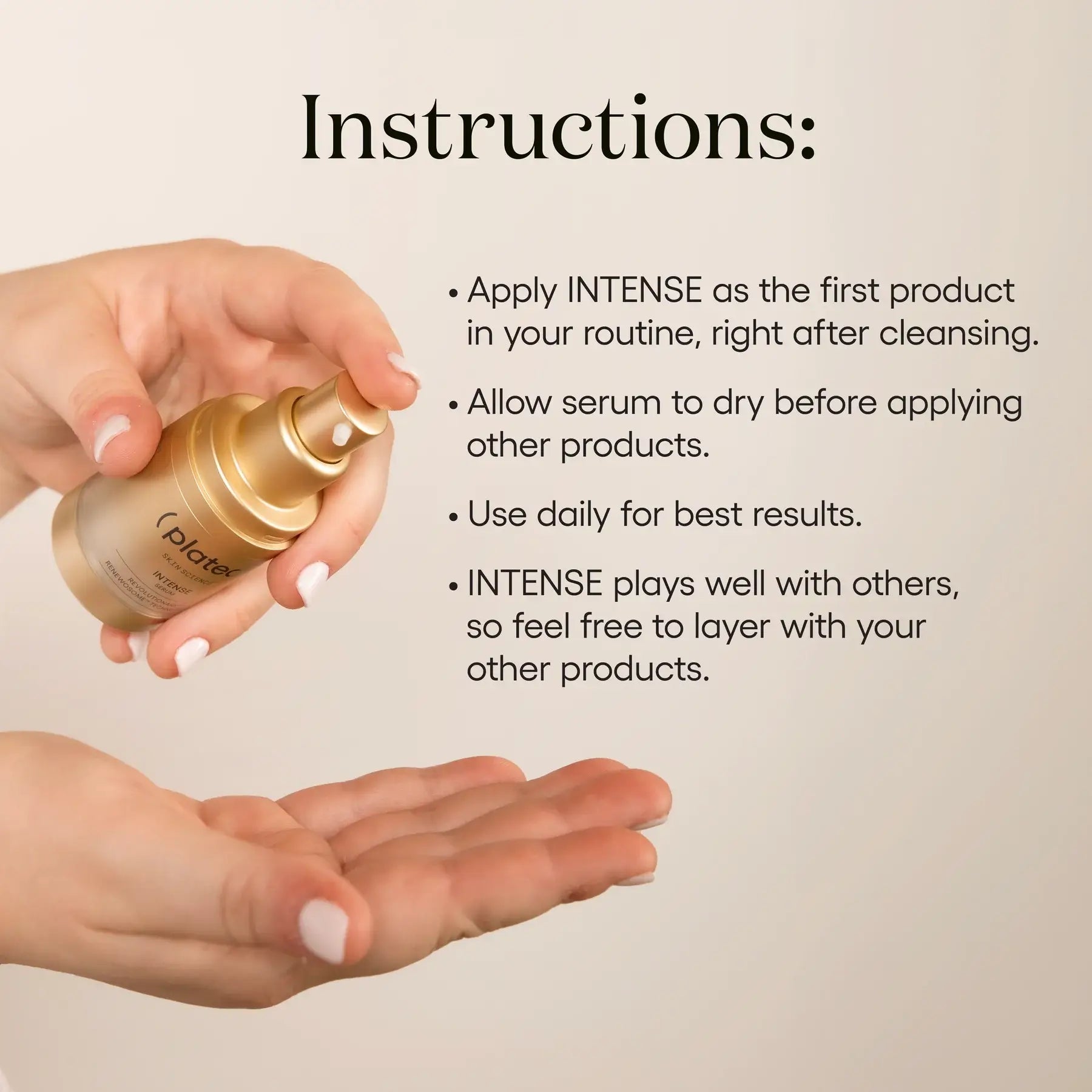 ( plated ) INTENSE Serum