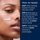 Model applying Ampra Volumizing Macro HA Serum