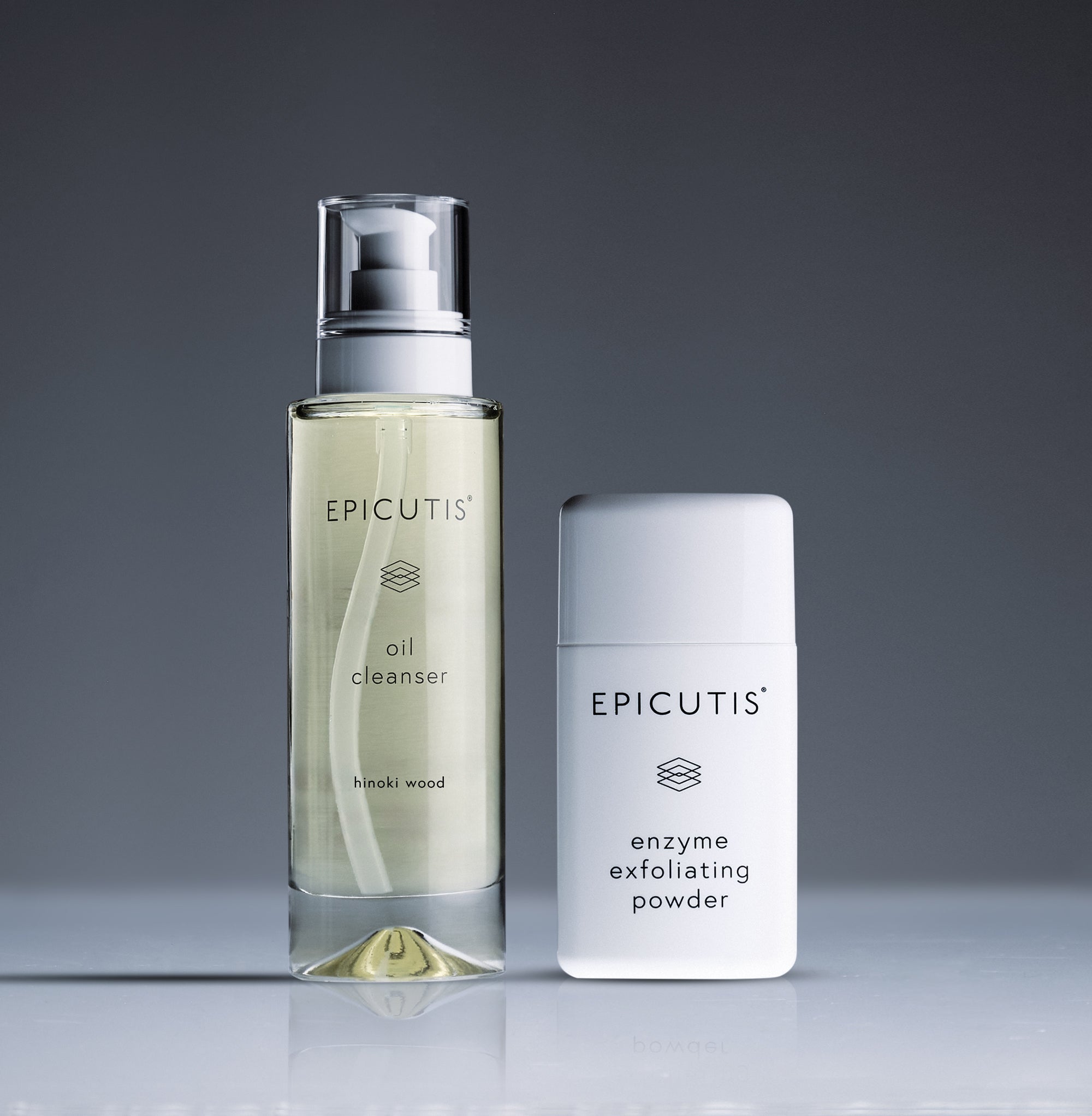 Epicutis Cleansing Essentials Set, Oil Cleanser and Enzyme Exfoliating Powder