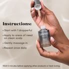 How to use ( plated ) HAIR Serum