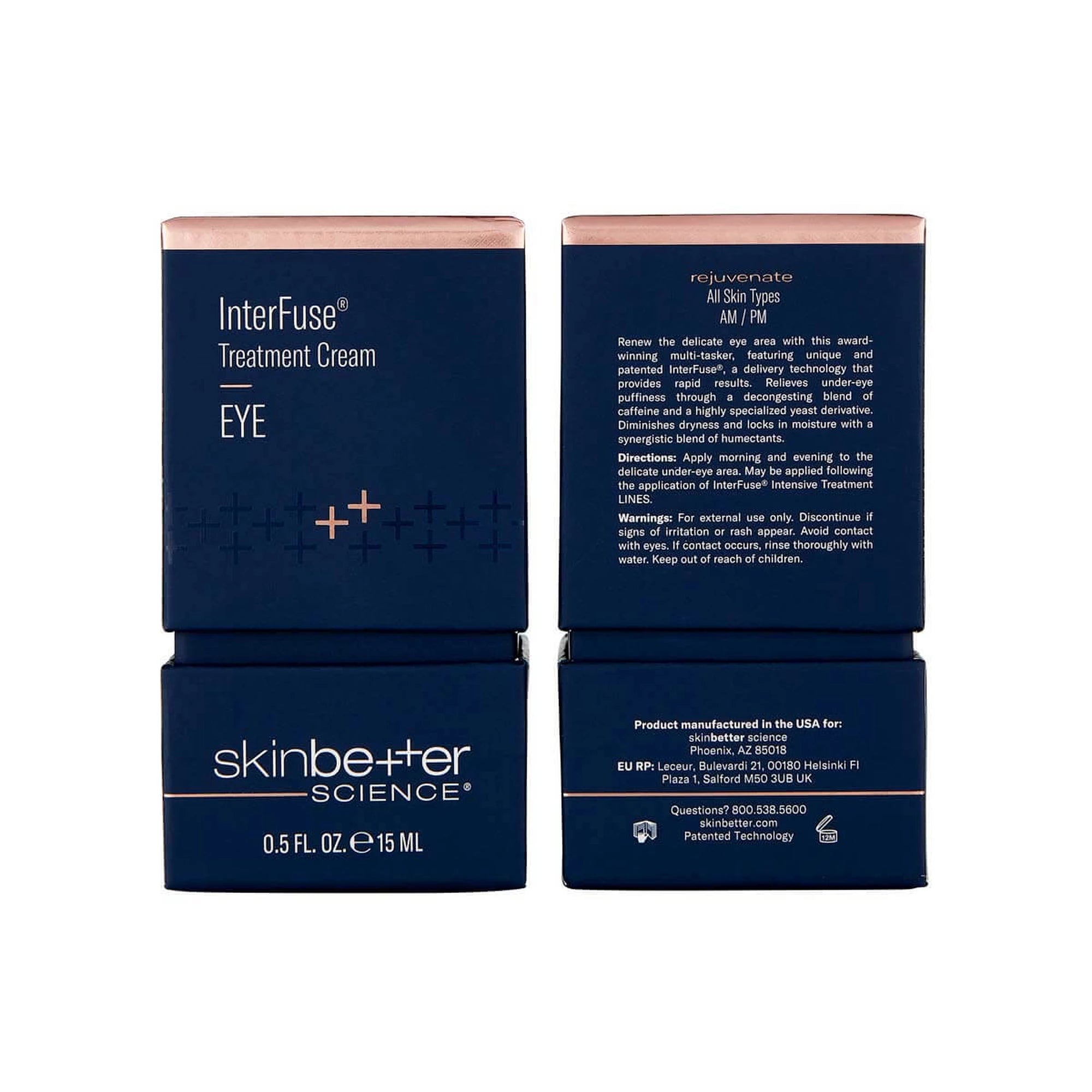 InterFuse Treatment Cream EYE with packaging