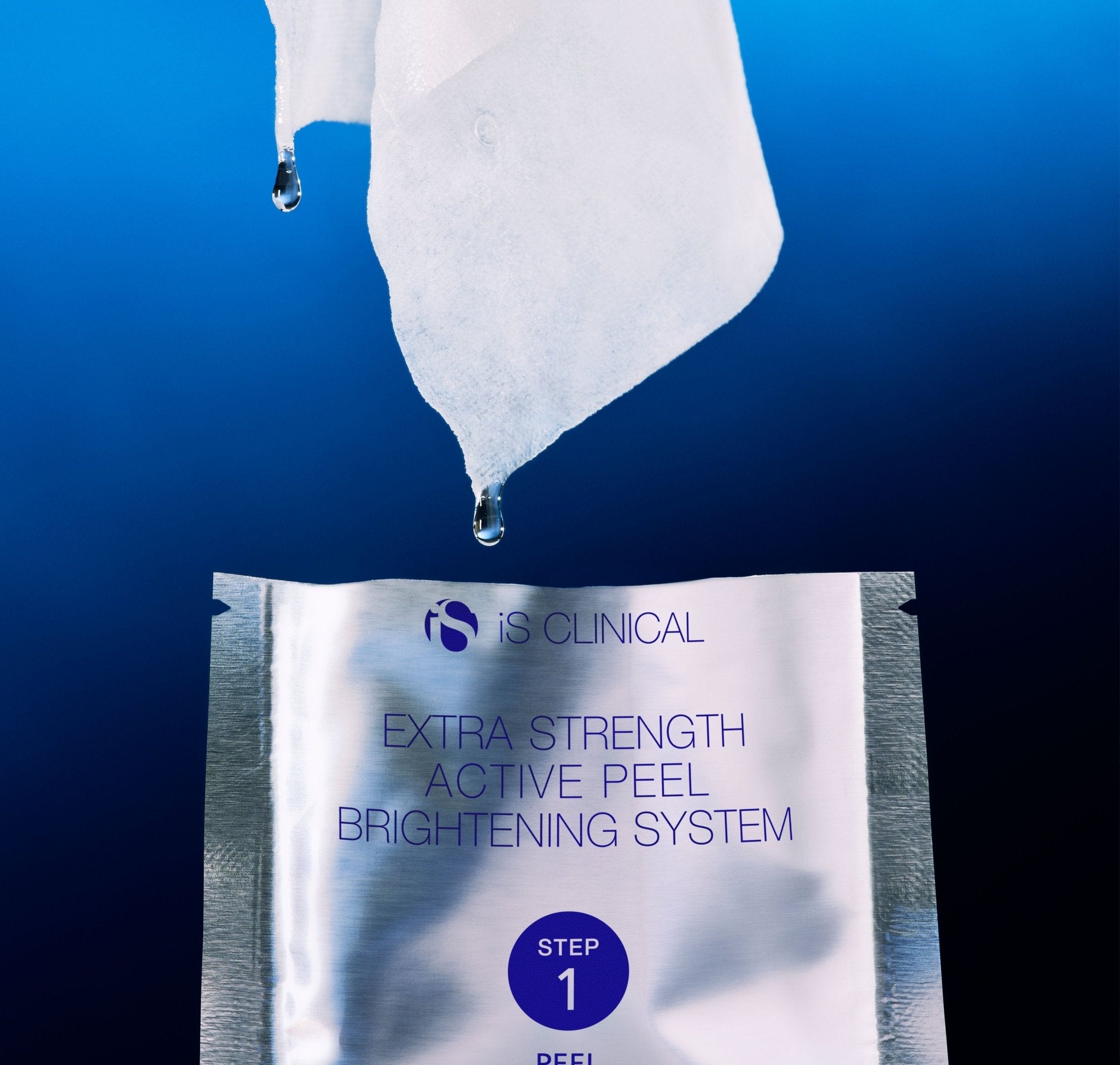 iS Clinical Extra Strength Active Peel Brightening System in use