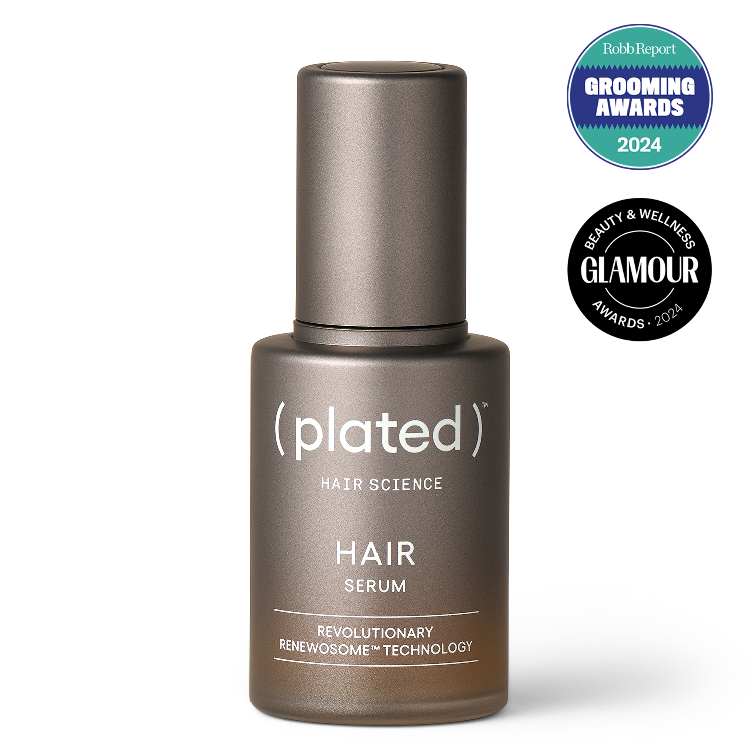 ( plated ) HAIR Serum 30 mL bottle